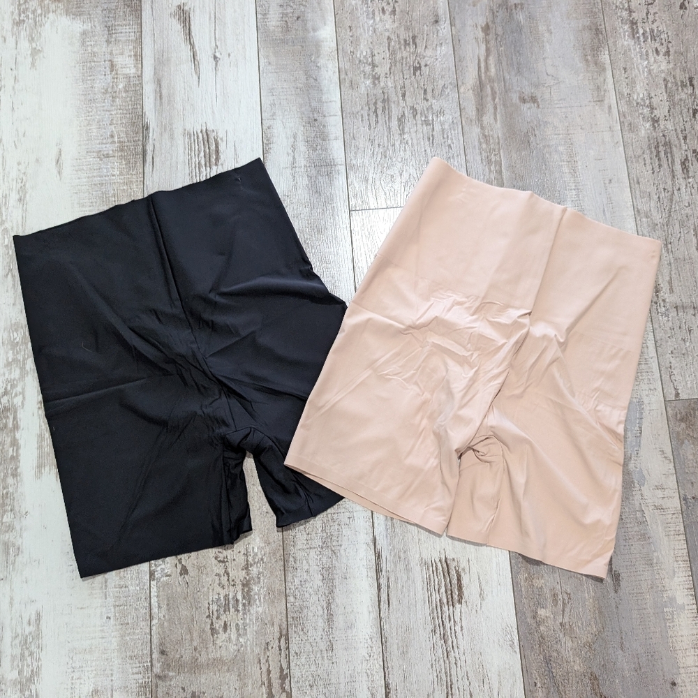 Skinny girl nude and black‎ shape wear size L x2